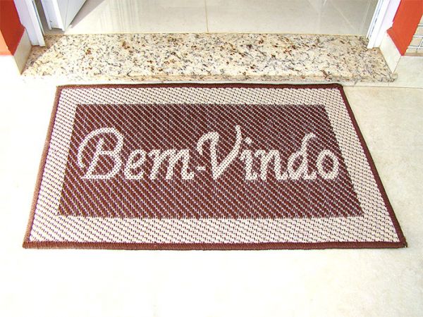 Tapete Porta Bem Vindo