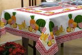 Toalha de Mesa Frutas Retangular