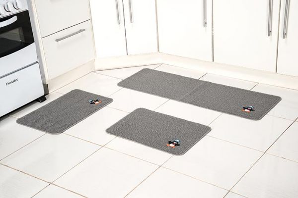 Kit Cozinha Bordado Pinguim